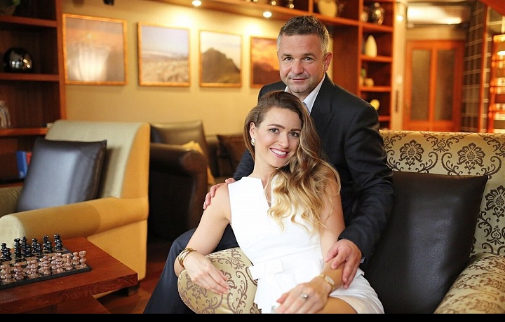 Martin Ditmar, spolumajitel projektu Česká Miss s Evou Čerešňákovou