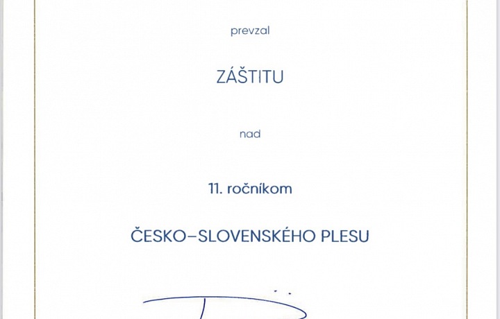 Záštita slovenského prezidenta Petera Pellegriniho