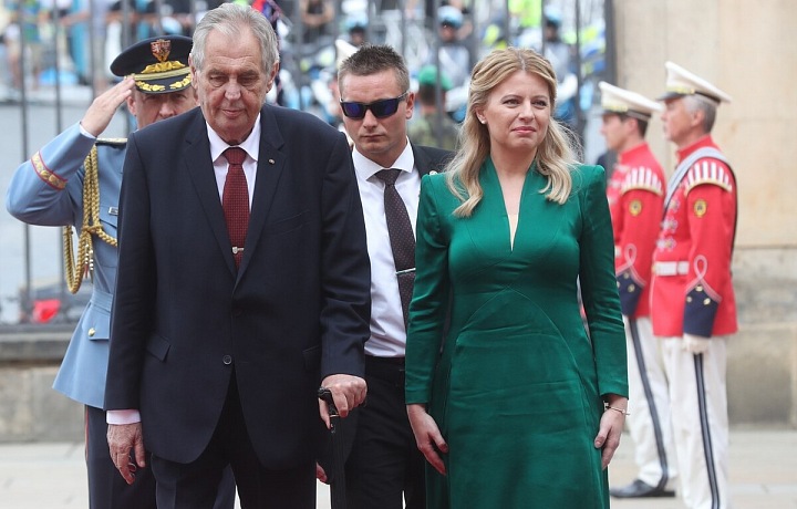 Slovenská prezidentka Zuzana Čaputová 