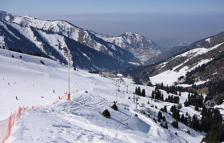 Lyžování v Kazachstánu