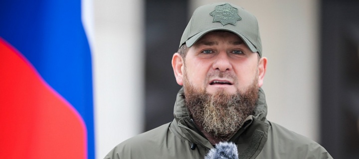 Hlava Čečenské republiky Ramzan Kadyrov