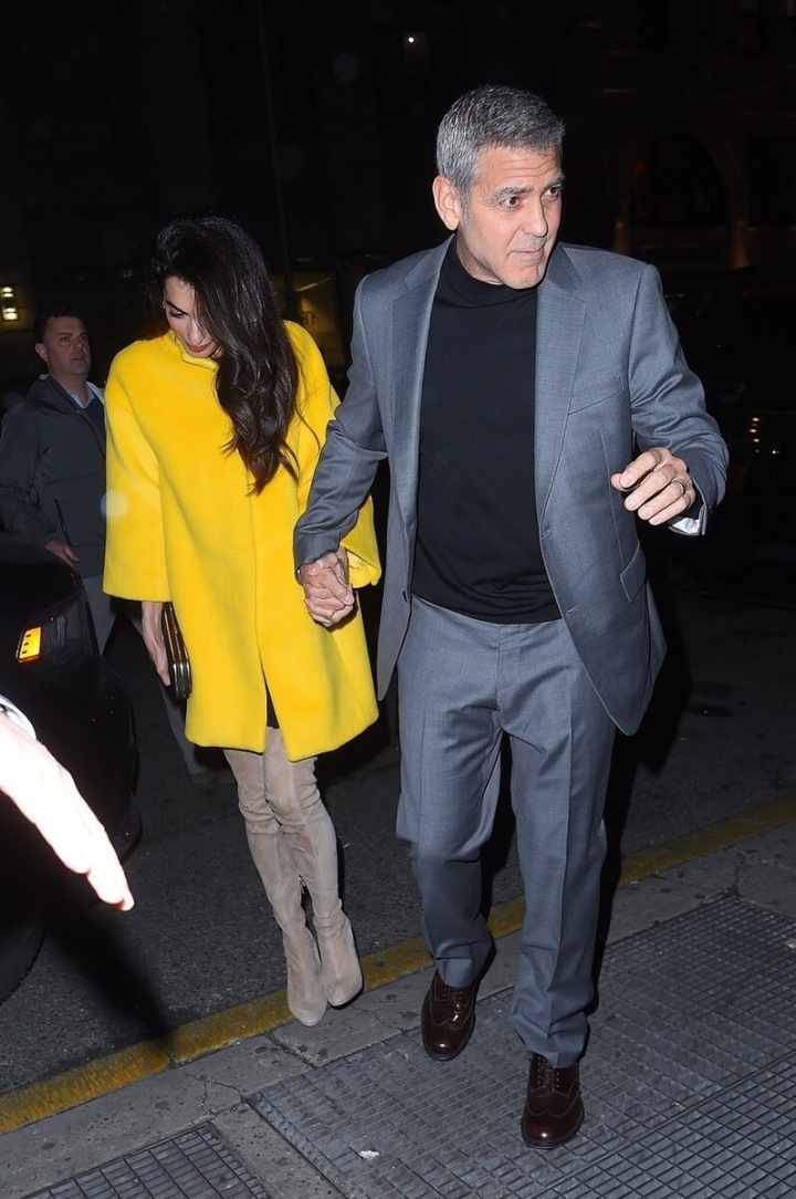 Amal Clooney a George Clooney Amal Clooney a George Clooney