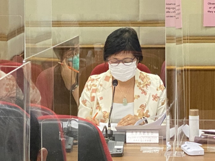 Hongkongská novinářka Bao Choy Hongkongská novinářka Bao Choy