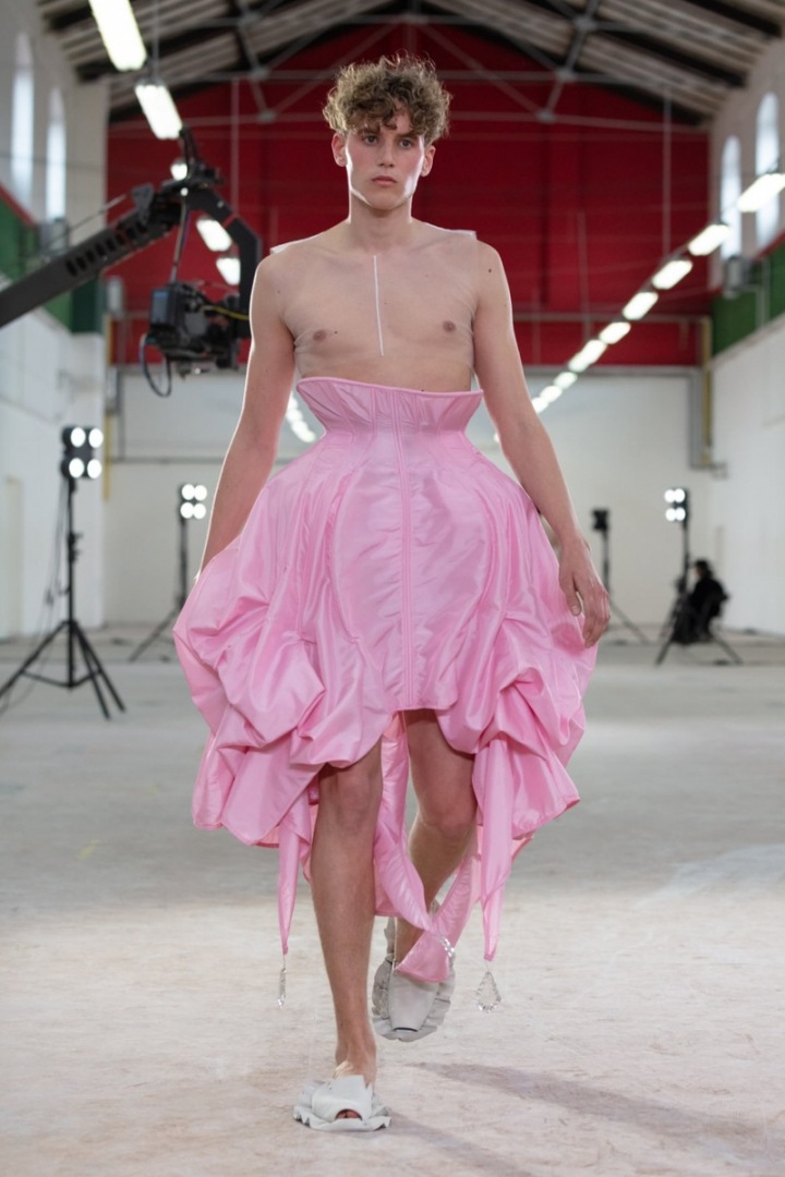 Model z ateliéru Univerzity Tomáše Bati. 