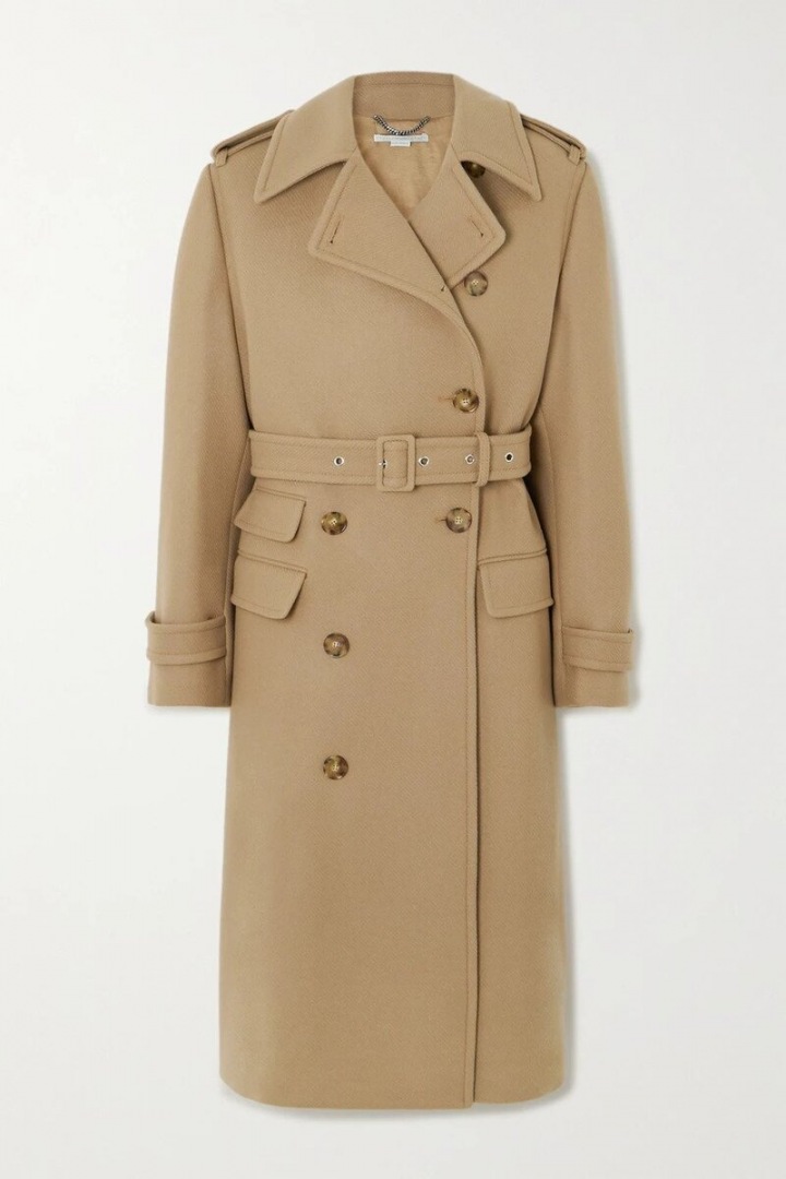 Béžový kabát Stella McCartney Béžový kabát Stella McCartney
