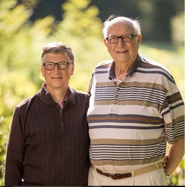 Bill Gates s otcem Bill Gates s otcem