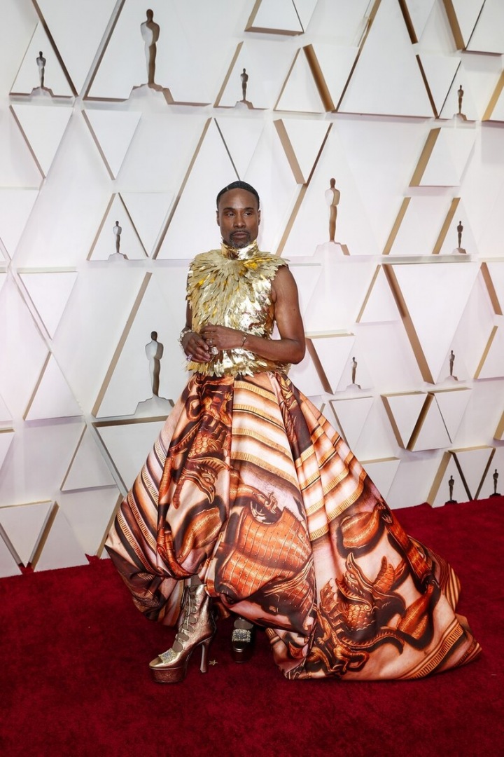 Billy Porter na udílení filmových cen Oscar Billy Porter na udílení filmových cen Oscar