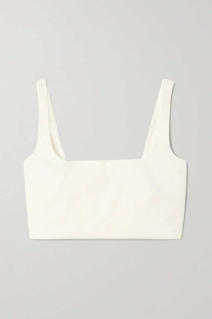 Bílý crop top Anna Quan Bílý crop top Anna Quan