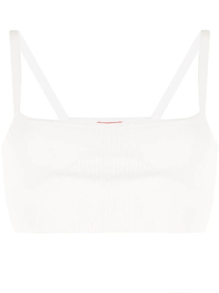 Bílý crop top Manning Cartell Bílý crop top Manning Cartell