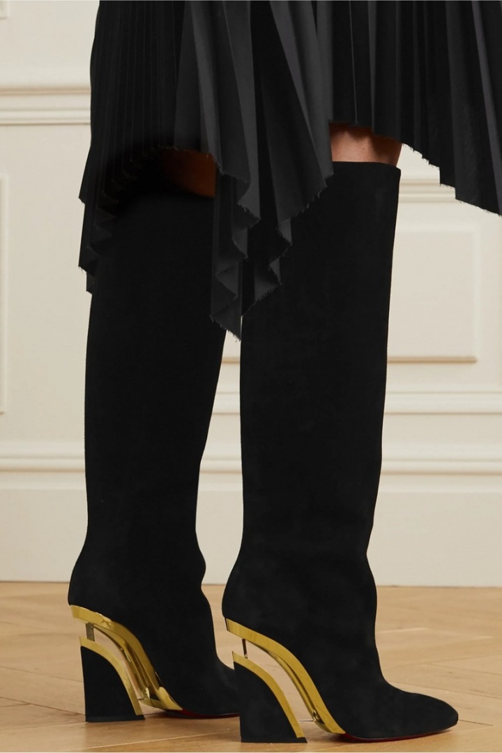 Boty "Levitibotta" značky Christian Louboutin. Boty "Levitibotta" značky Christian Louboutin.