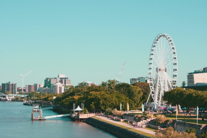 Australské město Brisbane Australské město Brisbane
