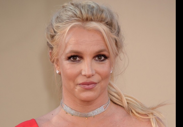 Zpěvačka Britney Spears na červeném koberci