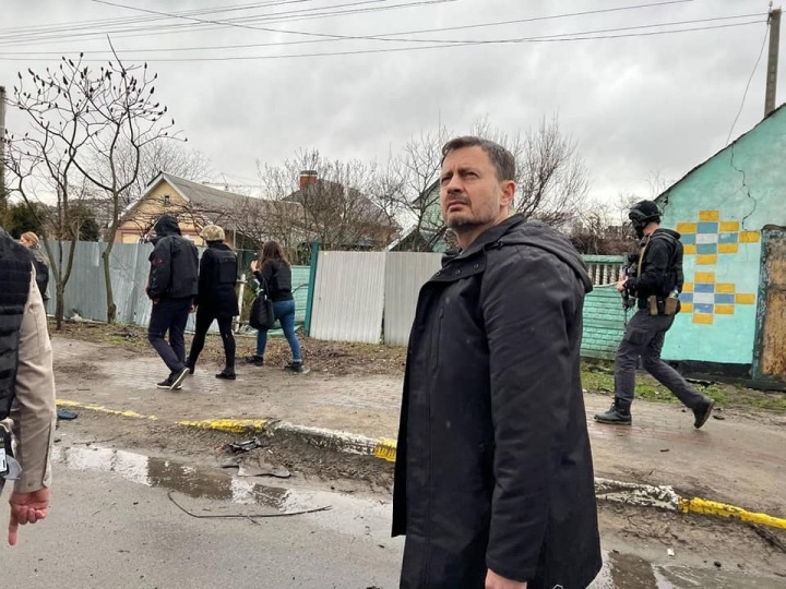 Zdevastované město a desítky mrtvých civilistů Zdevastované město a desítky mrtvých civilistů