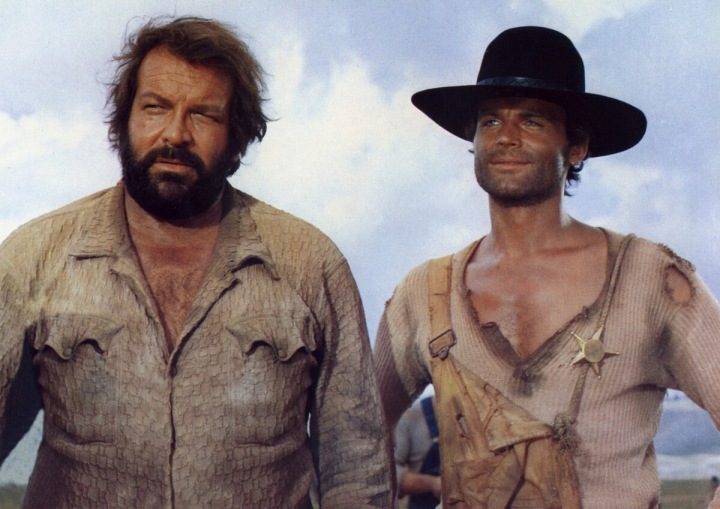 Bud Spencer a Terence Hill ve filmu. Bud Spencer a Terence Hill ve filmu.