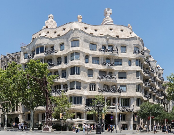 Casa Mila od Antonia Gaudího