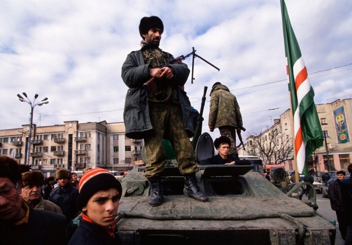 Čečenští bojovníci