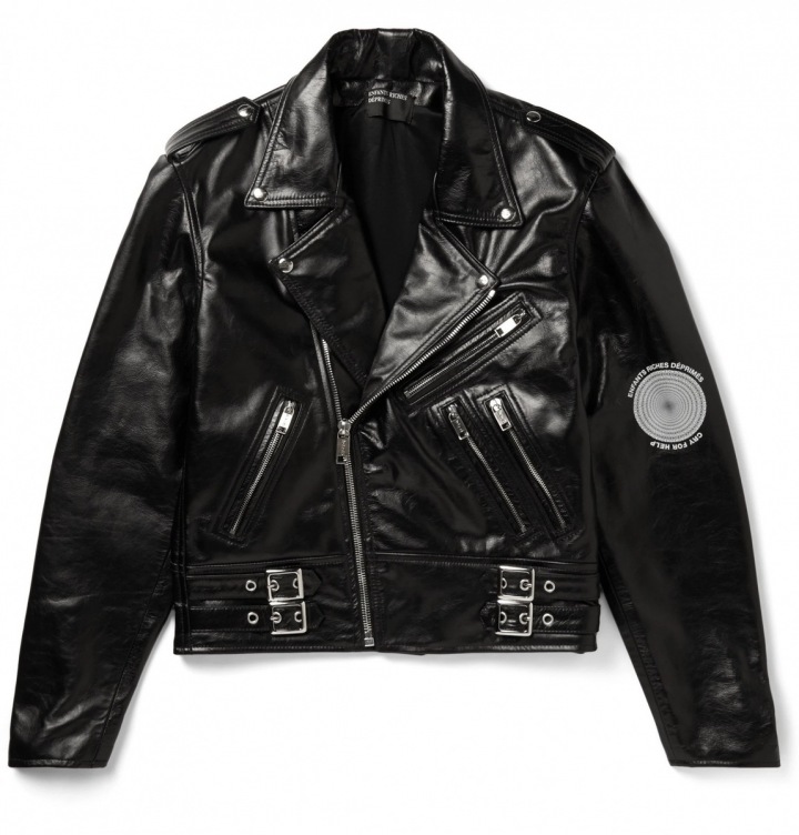 Černá biker bunda Enfants Riches Déprimés Černá biker bunda Enfants Riches Déprimés