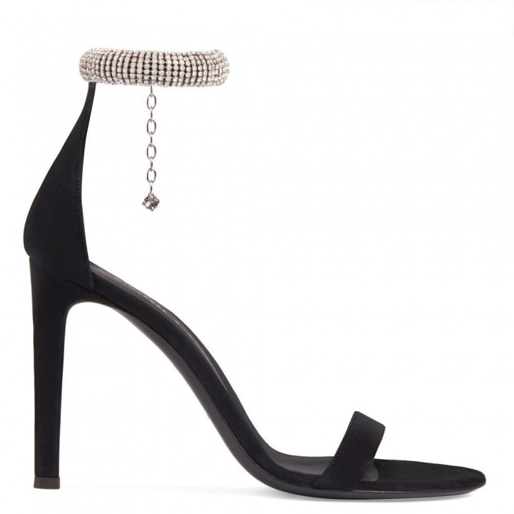 Černé sandálky Guiseppe Zanotti Černé sandálky Guiseppe Zanotti