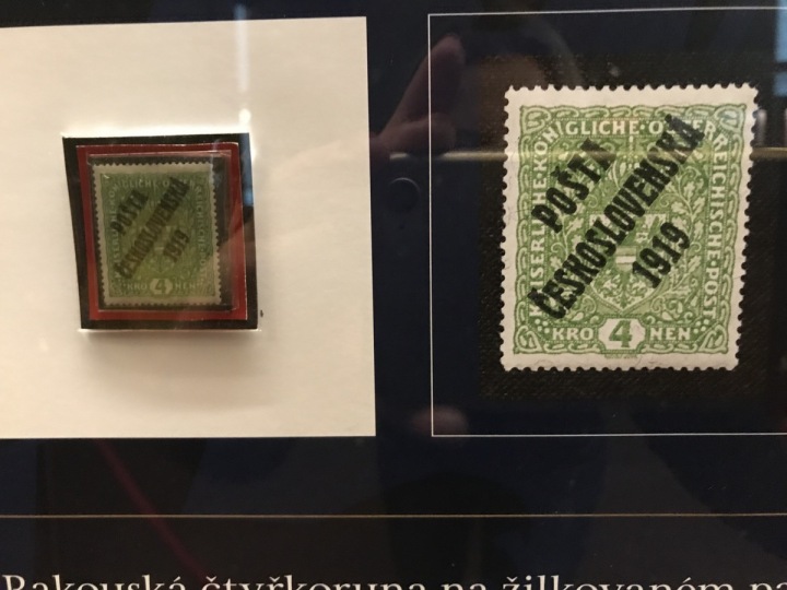 Československá známka. Československá známka.