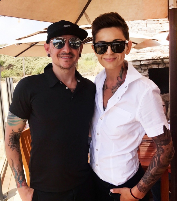 Chester Bennington z Linkin Park. Chester Bennington z Linkin Park.