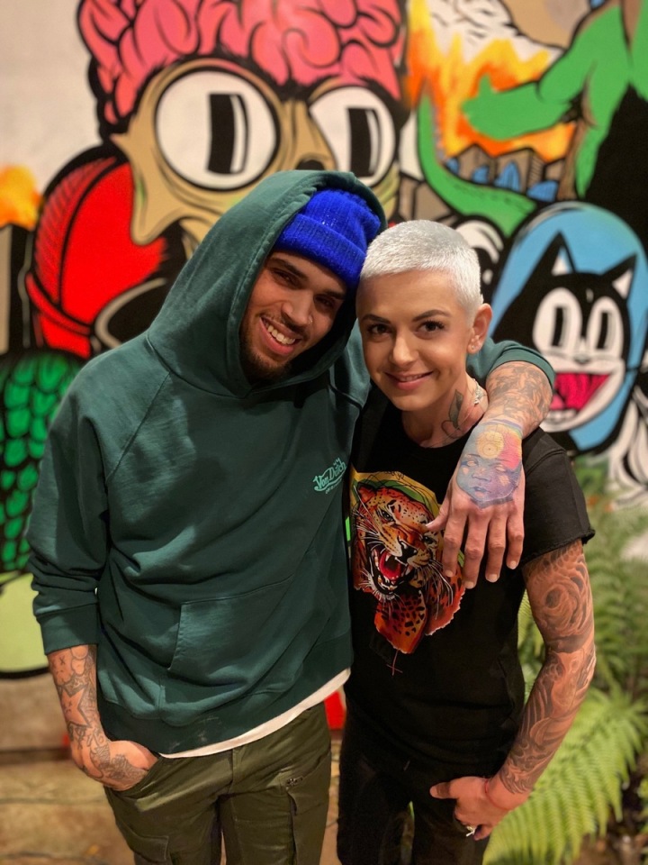 Chris Brown. Chris Brown.