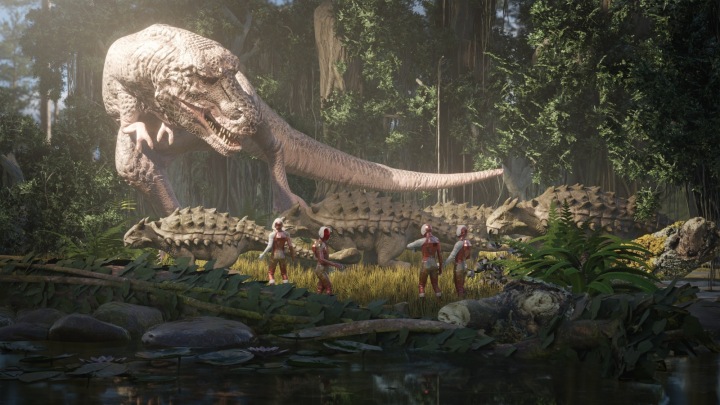 Tyranosaurus Rex v životní velikosti