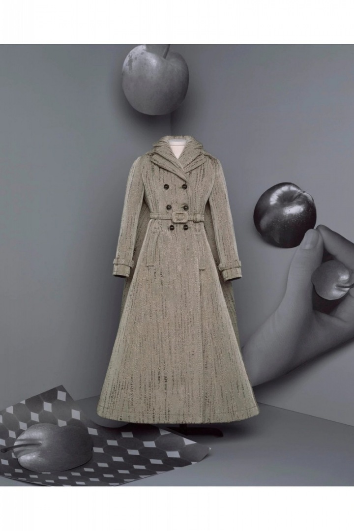 Kabát z kolekce Dior Fall 2020 Haute Couture Kabát z kolekce Dior Fall 2020 Haute Couture