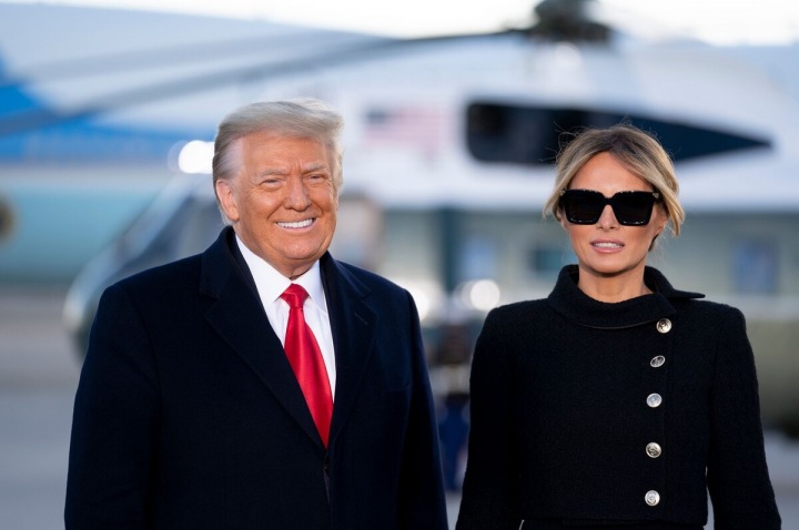Donald a Melania Trump
