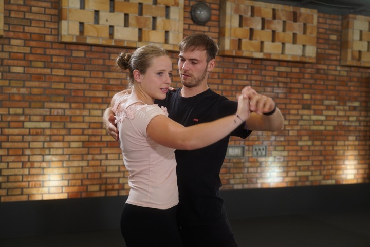 Martina Ptáčková a Dominik Vodička