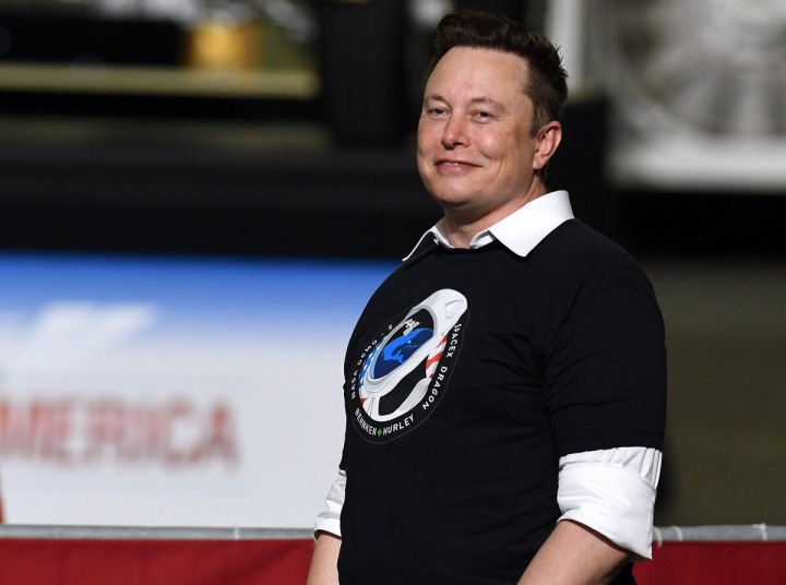 Miliardář a šéf SpaceX a Tesly, Elon Musk Miliardář a šéf SpaceX a Tesly, Elon Musk