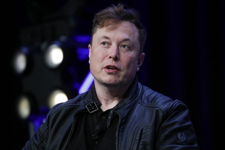 Elon Musk na konferenci ve Washingtonu Elon Musk na konferenci ve Washingtonu