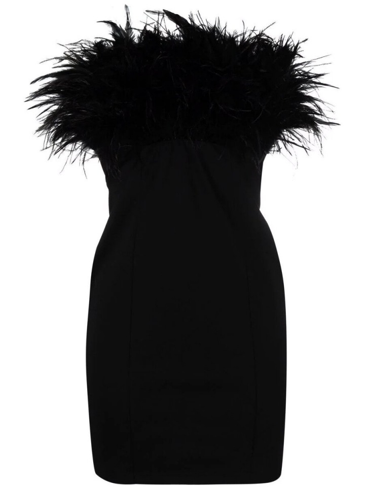 Černé koktejlové šaty Loulou