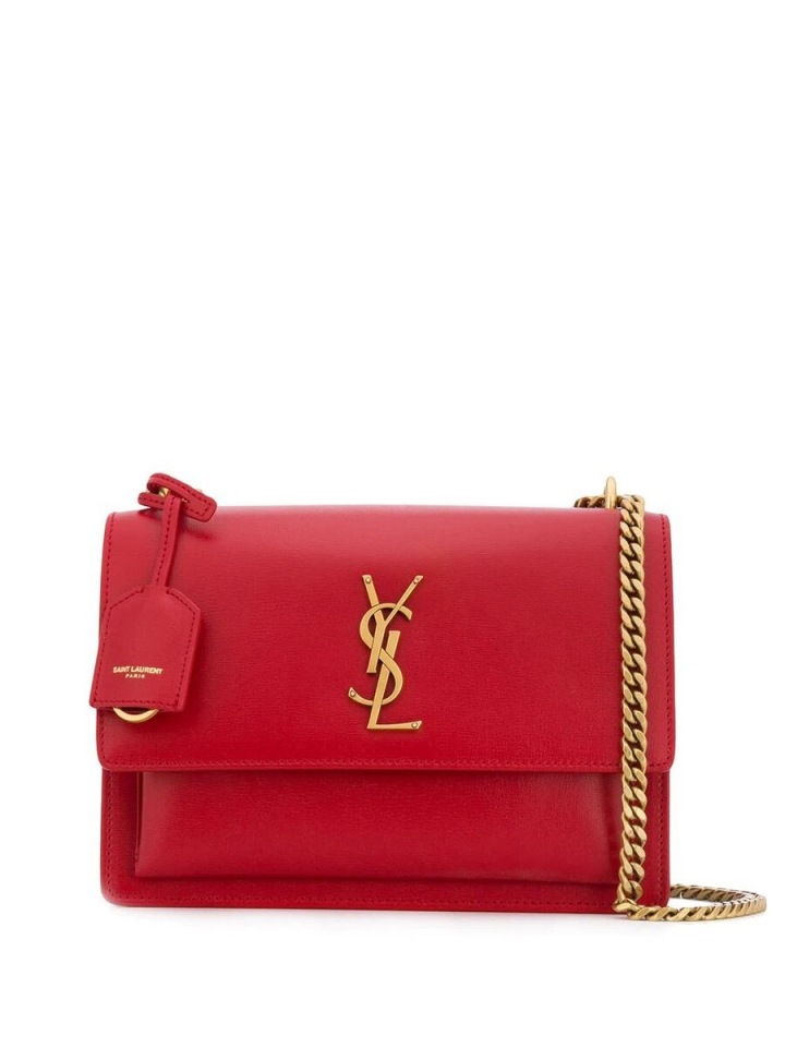 Červená kabelka YSL Červená kabelka YSL