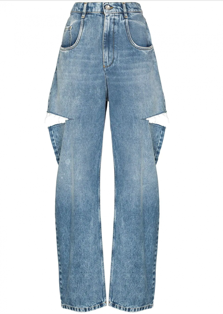 Rovné široké džíny Maison Margiela Rovné široké džíny Maison Margiela