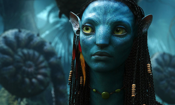 Momentka ze sci-fi filmu Avatar z roku 2009 Momentka ze sci-fi filmu Avatar z roku 2009