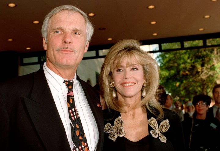 Jane Fonda a Ted Turner Jane Fonda a Ted Turner