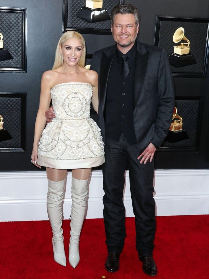 Gwen Stefani a Blake Shelton. Gwen Stefani a Blake Shelton.