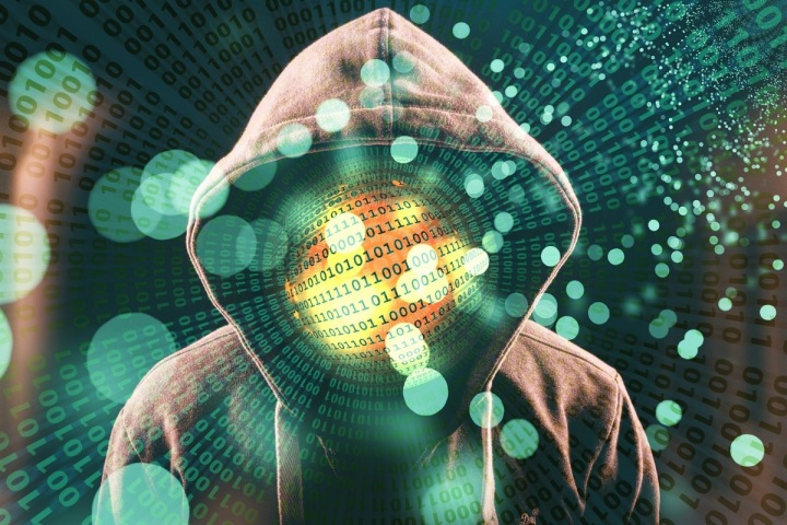 Znázornění anonymního počítačového hackera Znázornění anonymního počítačového hackera