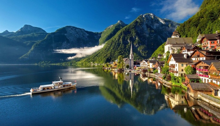 Hallstatt v Rakousku Hallstatt v Rakousku