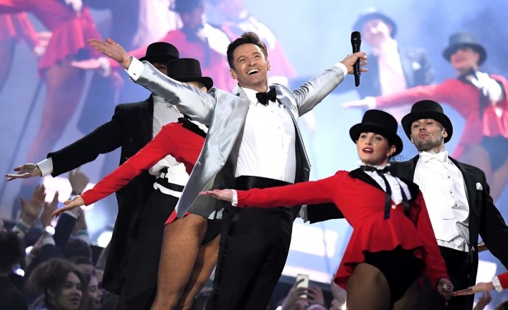 Hugh Jackman na Brit Awards Hugh Jackman na Brit Awards