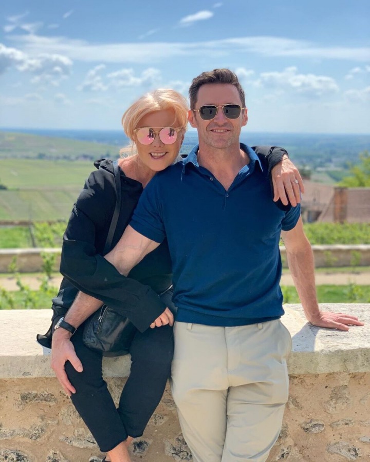 Hugh Jackman s manželkou Deborrou Hugh Jackman s manželkou Deborrou