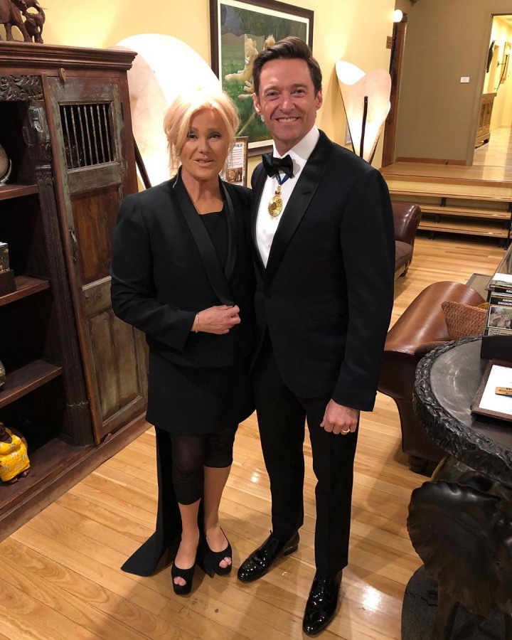 Hugh Jackman s manželkou Deborrou