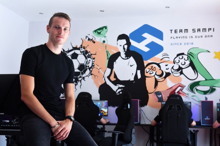 Jakub Jankto, majitel herní organizace TeamSampi Jakub Jankto, majitel herní organizace TeamSampi