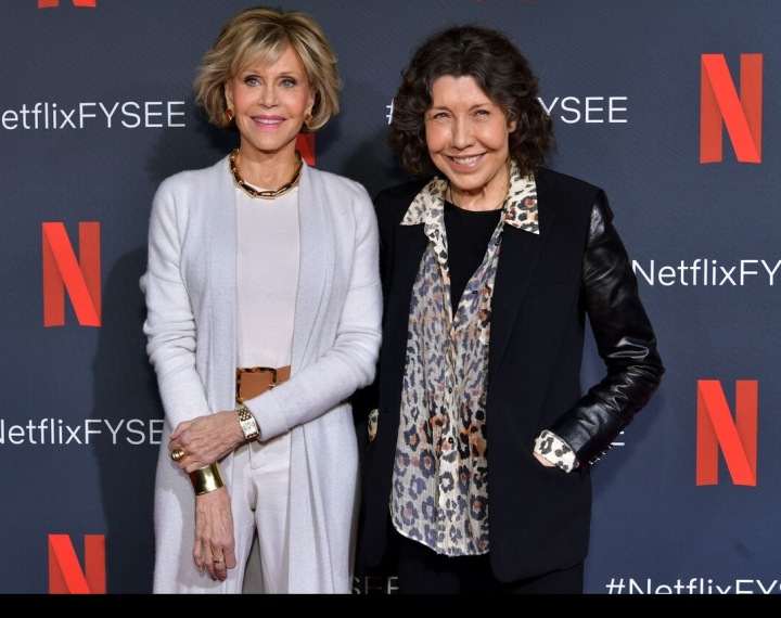 Jane Fonda a Lily Tomlin Jane Fonda a Lily Tomlin
