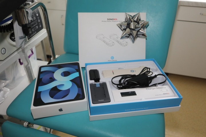 Bezdrátová ultrazvuková sonda SONON