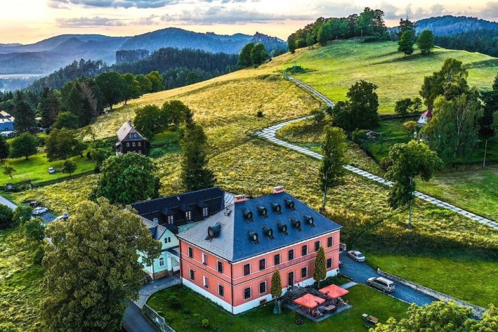 Jetřichovice, Wellness-Hotel Zámeček Jetřichovice, Wellness-Hotel Zámeček