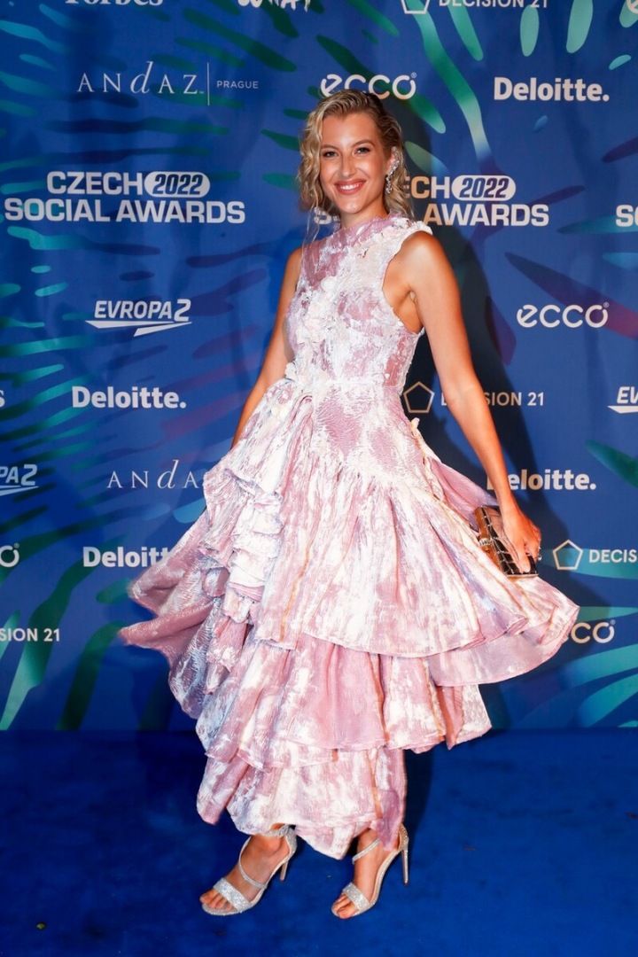 Udílení cen Social Awards na Pražském Žofíně - Jitka Nováčková