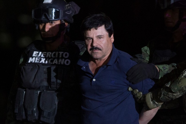 Narkobaron Joaquín „El Chapo“ Guzmán. Narkobaron Joaquín „El Chapo“ Guzmán.