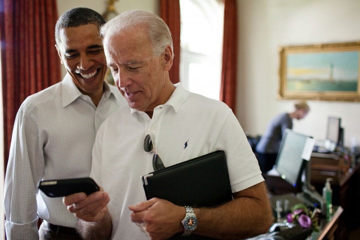Joe Biden s Barackem Obamou. Joe Biden s Barackem Obamou.