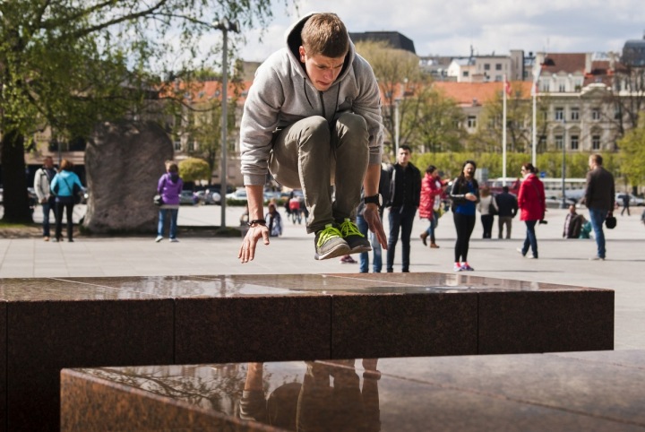 Parkour venku Parkour venku